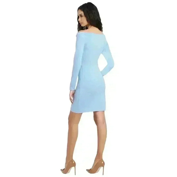 Bebe off-shoulder sheath dress - Picture 6 of 9